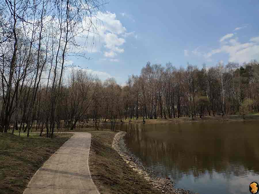 Парк Покровское-Стрешнево. Пруды первый и второй. 2019 апрель