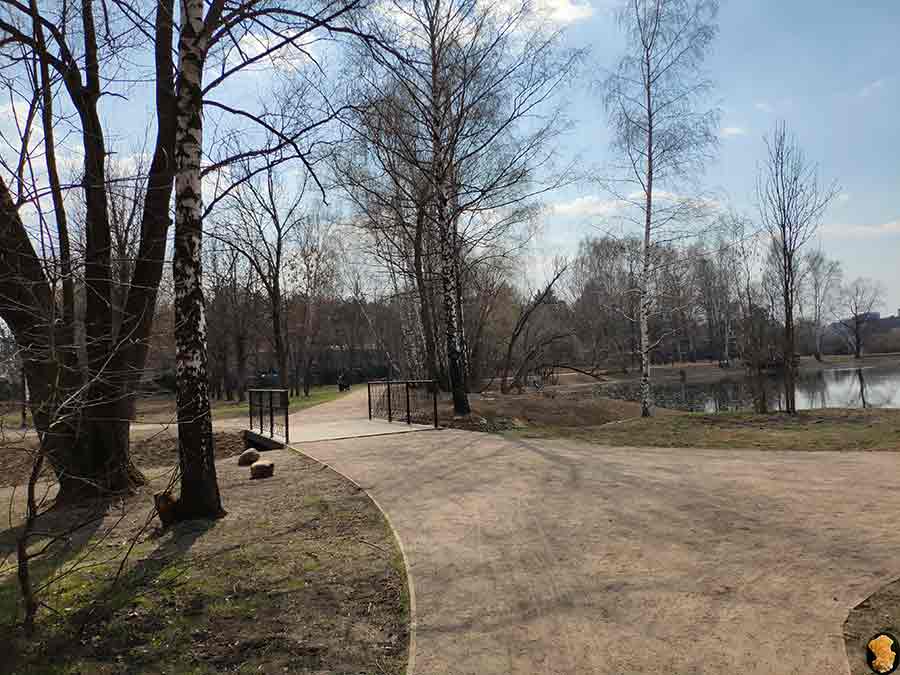 Парк Покровское-Стрешнево. Пруды первый и второй. 2019 апрель